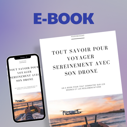 E-Book Partir en voyage avec son drone