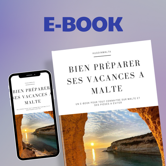 E-Book Bien préparer son voyage a Malte 🇲🇹