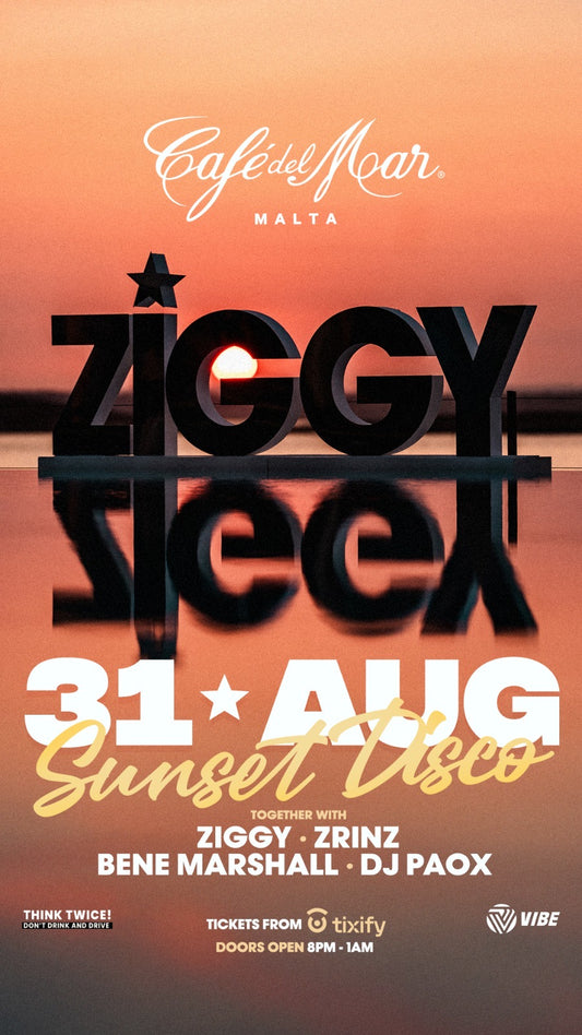 Café Del Mar Ziggy 31 aout 2024